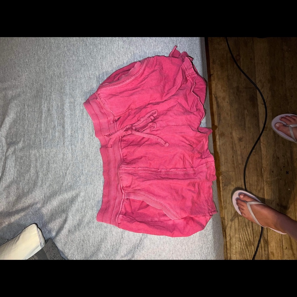 Pink shorts